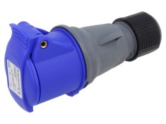 Conector Alimentare AC Trifazat Cablu Mufa Mama Dreapta foto