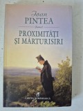 Ioan Pintea &ndash; Proximități și mărturisiri. Jurnal (2012) - Carte cu autograf
