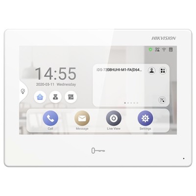 Statie All-in-one TCP/IP Wireless, Touch Screen TFT LCD 10.1-inch - HIKVISION DS-KH9510-WTE1 SafetyGuard Surveillance foto