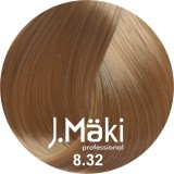J.Maki Professional 8.32 - Vopsea permanenta Blond bej deschis, 60 ml