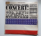 George Lewis And His New Orleans Stompers, Concert! disc vinil Jazz Dixieland