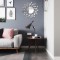 Set 27 Oglinzi Acrilice Decorative Autoadezive model Raze de Soare Argintiu