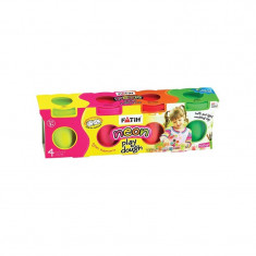 Plastilina usoara neon modeling dough 520 gr FATIH foto