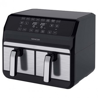 Friteuza dubla airfryer 2x4 l 1700w vitafryer sencor foto