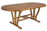 Cumpara ieftin Masa extensibila lemn maro Noemi 150-200x90x74 cm
