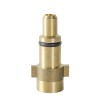 Adaptor Lance Spumare Heinner - Compatibil Aparate Spălat Presiune - Niplu Inclus - Alama/Otel Inox
