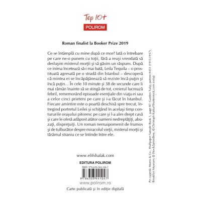 10 minute si 38 de secunde in lumea asta stranie - Elif Shafak, editia 2024 foto