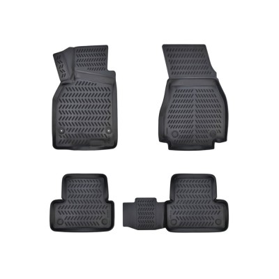 Covoare cauciuc tavita compatibile Renault Megane III Hatchback 2009-2016 Cod: A80-X114v4 foto