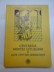 CANTARILE SFINTEI LITURGHII SI ALTE CANTARI BISERICESTI - 1992 foto