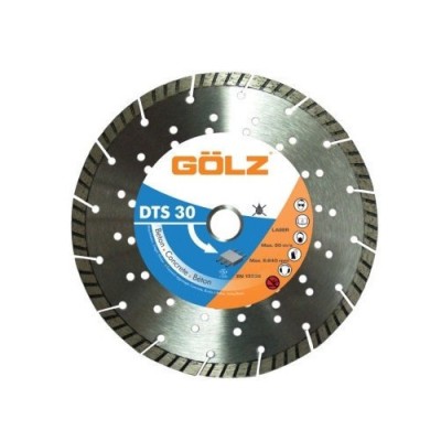 Disc diamantat universal Turbo GOLZ DTS 30-125, 125 mm foto