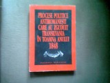 Procese politice antiromanesti care au zguduit Transilvania in toamna anului 1848