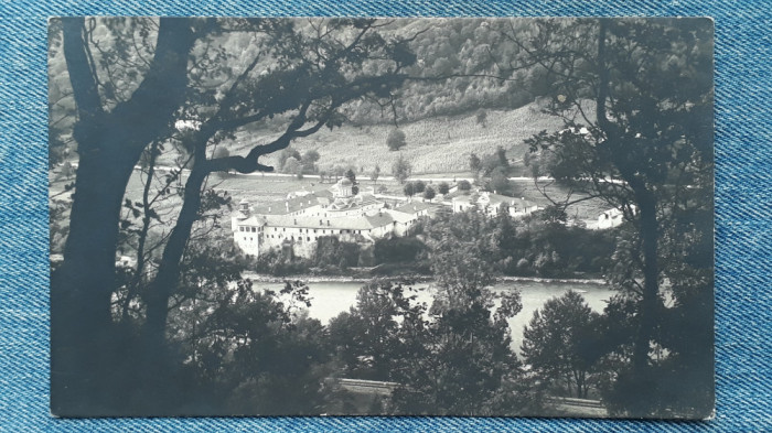 110 - Manastirea Cozia -vedere generala / carte postala Foto J. Fischer Sibiu