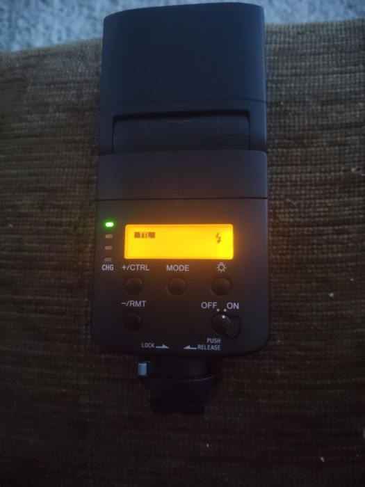 V&acirc;nd blitz extern Sony