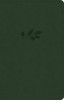 CSB Thinline Bible, Olive Leathertouch
