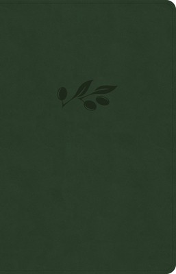 CSB Thinline Bible, Olive Leathertouch foto