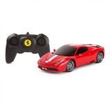 MASINA CU TELECOMANDA FERRARI 458 SPECIALE ROSU CU SCARA 1 LA 24, Rastar 1:24