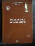 Prelegeri academice Academia Romana Filiala Iasi