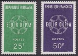 C4602 - Franta 1959 - Europa 2v. neuzat,perfecta stare, Nestampilat