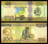 INSULELE SOLOMON █ bancnota █ 100 Dollars █ 2023 █ P-36 █ semnatura 12 █ UNC