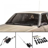 Antena electrica retractabila automata cromata pentru vehicul auto universal 12V Performance AutoTuning