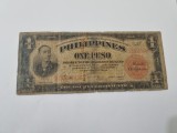 Bancnota Filipine 1 Piso 1936, P-81 - Numismatică Asia