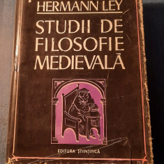 Studii de filosofie medievala Hermann Ley