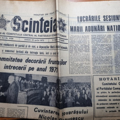 scanteia 22 aprilie 1972-cuvantarea lui ceausescu