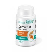 Curcumin Forte 500mg Rotta Natura 30cps Cod: 26347 foto