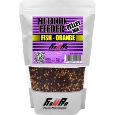 Pelete FISH PRO Method Feeder 2mm, Fish-Orange, 500g foto
