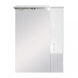 Cumpara ieftin Dulap suspendat pentru baie Bianca Plus 75, alb lucios, deschidere pe dreapta