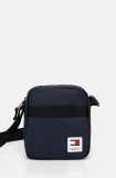 Tommy Jeans borseta culoarea albastru marin, AM0AM12994