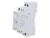 Contactor 2-polar pentru instalații 25A 230VAC 230VDC NO x2 IP20, Finder