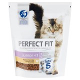 Hrana uscata pentru pisici, Perfect Fit Junior, junior, carne de pui, 750g