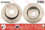 Disc frana JEEP CHEROKEE (KJ) (2001 - 2008) TRW DF4885S