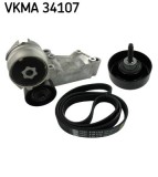 SKF VKMA 34107 Set curea transmisie cu caneluri
