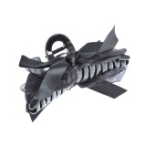 Cleste negru de par cu funtita