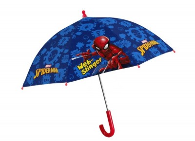 Umbrela Perletti manuala 38 cm cu inchidere cu siguranta Spiderman foto