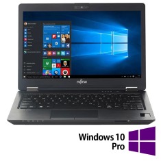 Laptop Refurbished Fujitsu LifeBook U728, Intel Core i5-8250U 1.60-3.40GHz, 8GB DDR4, 256GB SSD, 12.5 Inch Full HD, Webcam + Windows 10 Pro NewTechnol