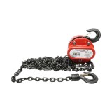 Palan manual cu lant Breckner Germany, 2.5 m, sarcina maxima 1000 kg, carlig cu siguranta, material otel, lant G80