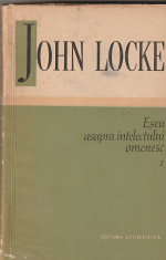 JOHN LPCKE - ESEU ASUPRA INTELECTULUI OMENESC - VOLUMELE 1 SI 2 foto