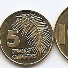 Guineea (Guinea) Set 3 - 1, 5, 10 Francs 1985 - B11, KM-56,52,53 UNC !!!