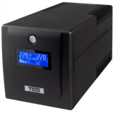 UPS 1100VA/600W LCD Line Interactive AVR USBManagement TED Electric, TED004628, Oem