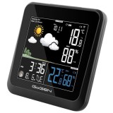 Cumpara ieftin Statie meteo interior-exterior GoGEN ME 3236, senzor extern fara fir, LCD color