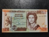 Belize 20 dolarii