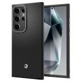 Husa pentru samsung galaxy s24 ultra, spigen enzo aramid, matte black