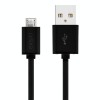 Cablu Date Micro USB Cellara Negru - Compatibil Android, Telefoane, Tablete