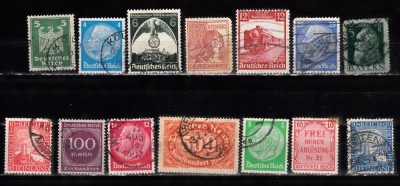 A7 T4 74 - Timbre foarte vechi - Germania foto
