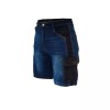 Pantaloni Scurti Blugi Dedra M, 280g/m2, Bumbac, Poliester, Elastan, Buzunare Velcro, Slim Fit, Gradina, Atelier