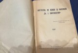 1929, &rdquo;Institutul de seruri si vacciuri Dr I. Cantacuzino&rdquo; de dr M Nasta, cu numeroase fotografii, de colectie, Bucuresti