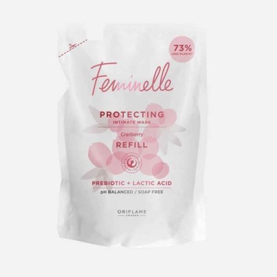 Gel protector pentru igiena intimă cu merişoare Feminelle - rezervă (Oriflame) foto